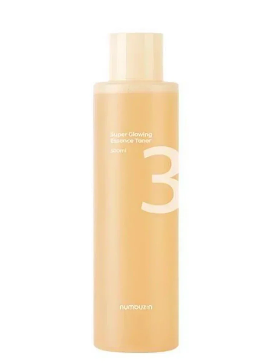 Original Genuine Numbuzin NO.3 Luminous Yeast Toner 200ml Korean SkinCare Moisturizing Brightening Whitening Hydration