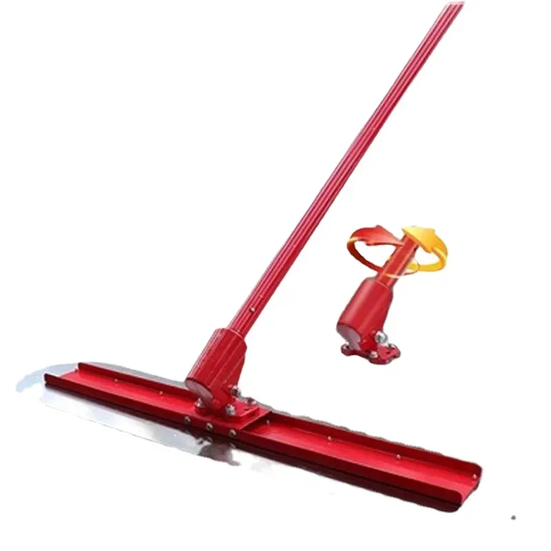 Handheld concrete trowel leveling and polishing cement pavement scraper