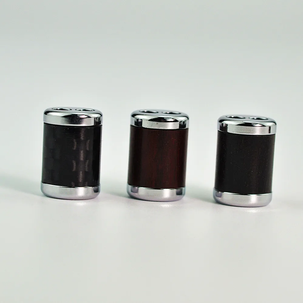 Carbon fiber earphone upgrade cable splitter slider sandalwood alloy cable combination wooden fork