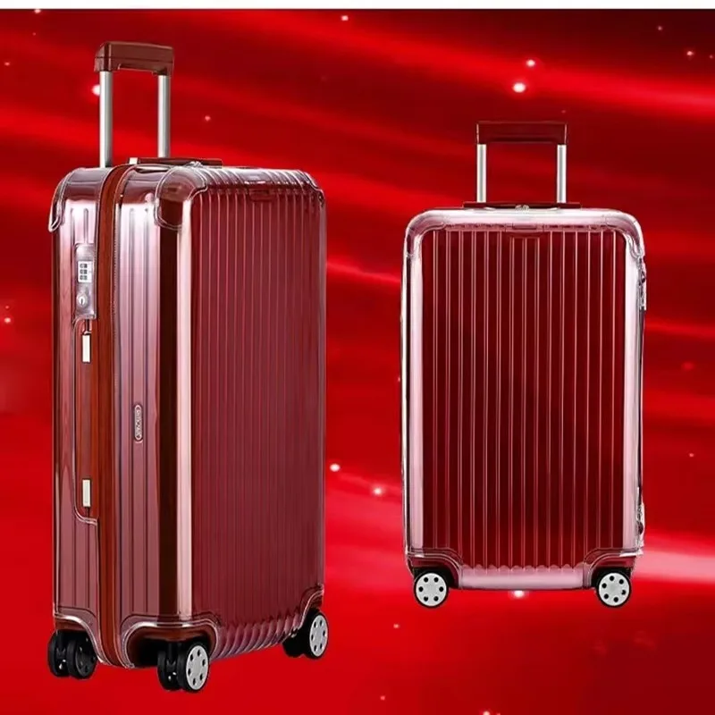 Clear PVC Dustproof Suitcase Protector Cover 20