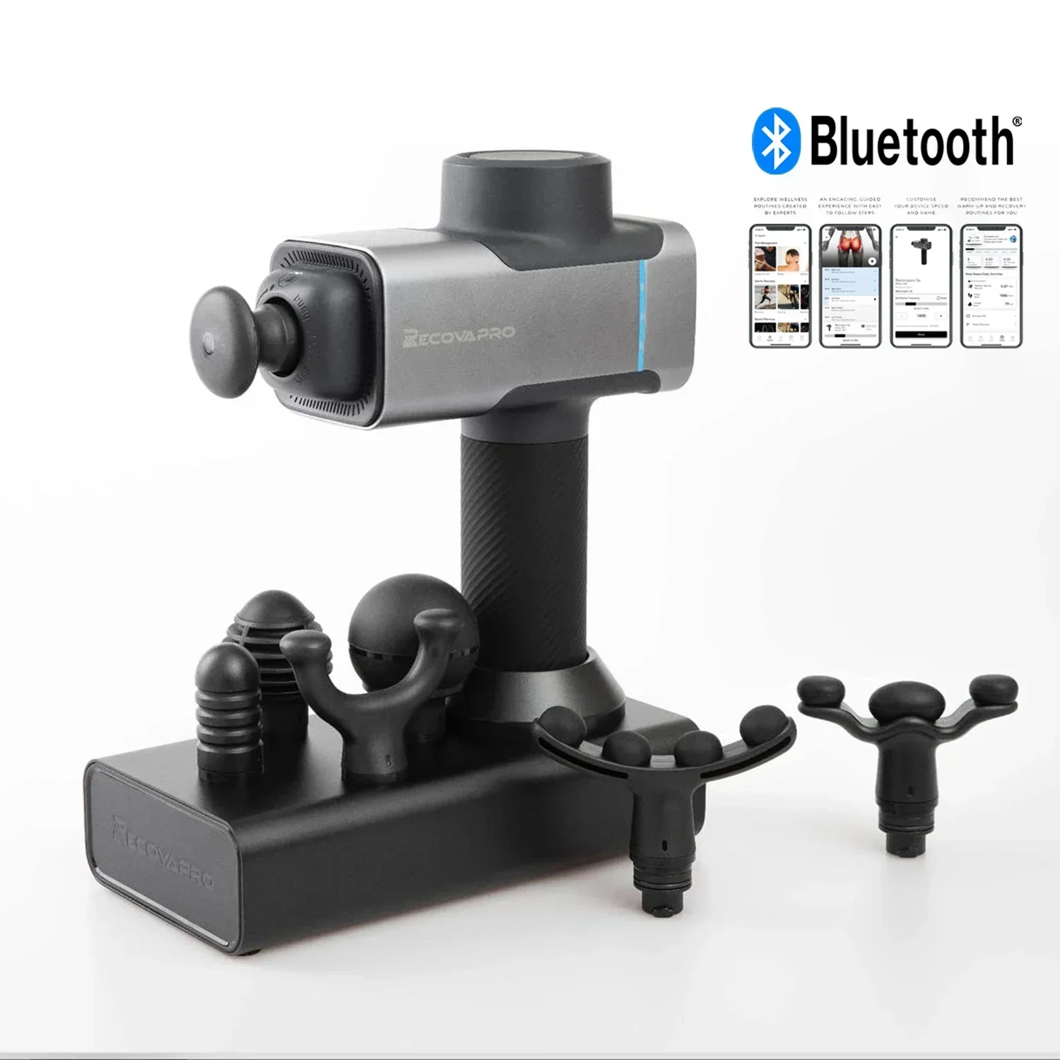 

Recovapro SE/MAX Muscle Percuss Body Deep Tissue Professional Massage with Bluetooth APP