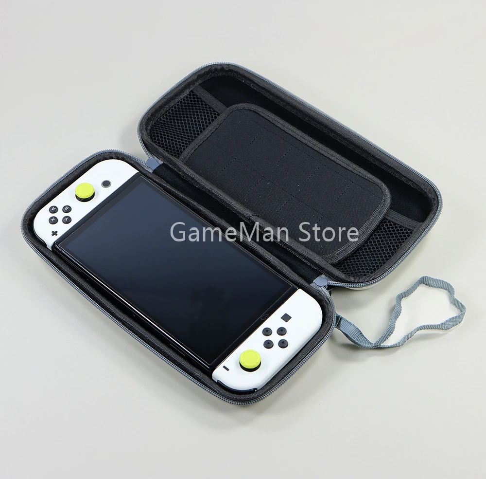 8 шт., чехол из ЭВА, защитный чехол, сумка для хранения для Nintendo Switch, OLED игровая консоль, дорожная портативная сумка