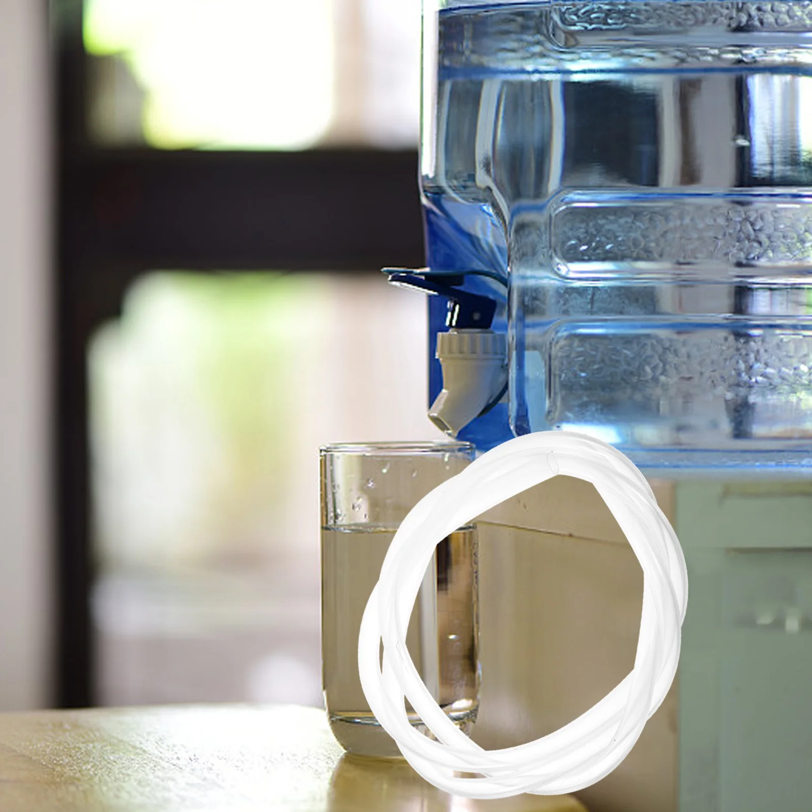 

4Pcs Silicone Tubing Water Dispenser Pump Replacement Hoses Flexible Wear Resistant Electric Water Bottle Automatic Pump Hose