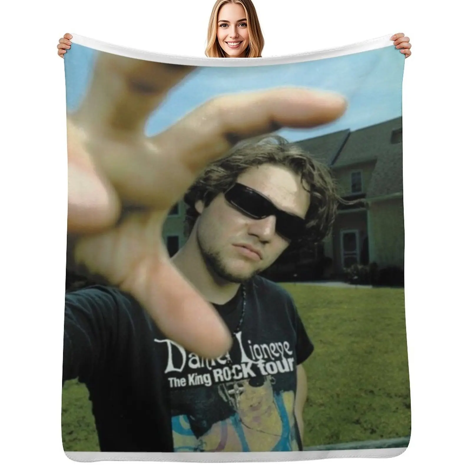 

Bam Margera Throw Blanket Blankets For Sofas Luxury Kid'S Soft Plush Plaid Blankets