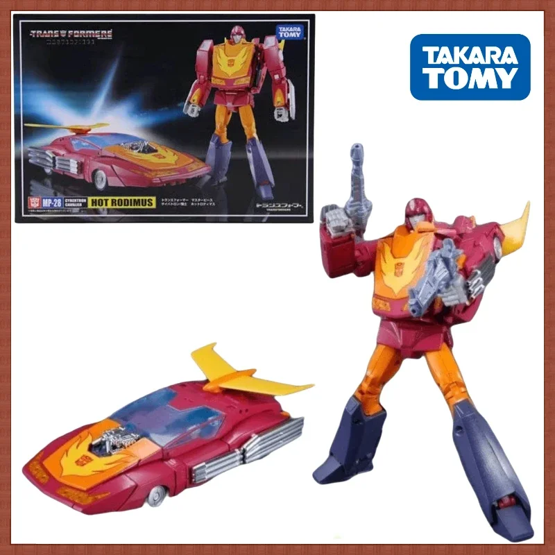 

In Stock Takara Tomy Transformers MP series Japanese version MP-28 Hot Rod Movable Figure Robot Model Gif