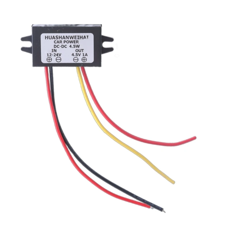 Bucked Converters 12V-24V to 4.5V Power Supplies Converters Direct Current Converters Module for 4.5V LED Light