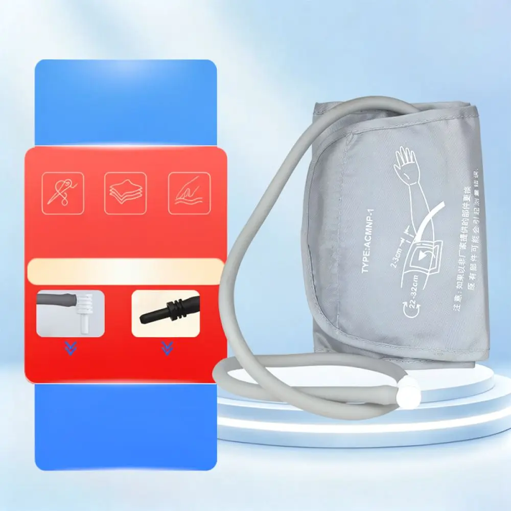 Electronic Cuff Connector Straight And Angle Adapter Replacement Part For Accurate Health Measurement