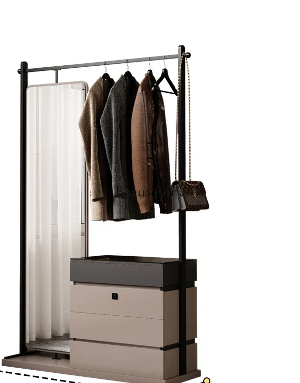 

Simple modern chest coat rack integrated master bedroom bedside locker