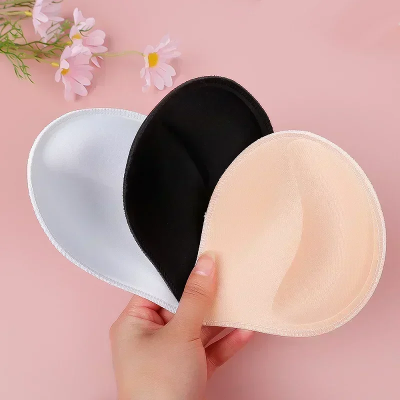 Sisipan bantalan Bra Push Up 3D yang dapat dilepas untuk wanita, pakaian dalam wanita bantalan Bra empuk spons antilembap, sisipan baju renang