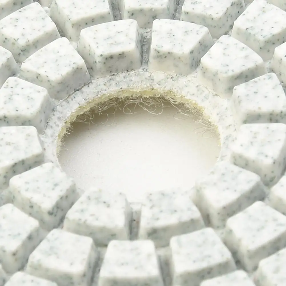 습식 및 건식 다이아몬드 연마 패드 키트, 화강암 석재 콘크리트 대리석 연마, 연삭 디스크 연마 도구 사용, 5 인치/125mm