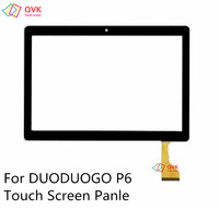 New 10.1 inch touch For DUODUOGO P6 Capacitive touch screen panel repair and replacement parts P6