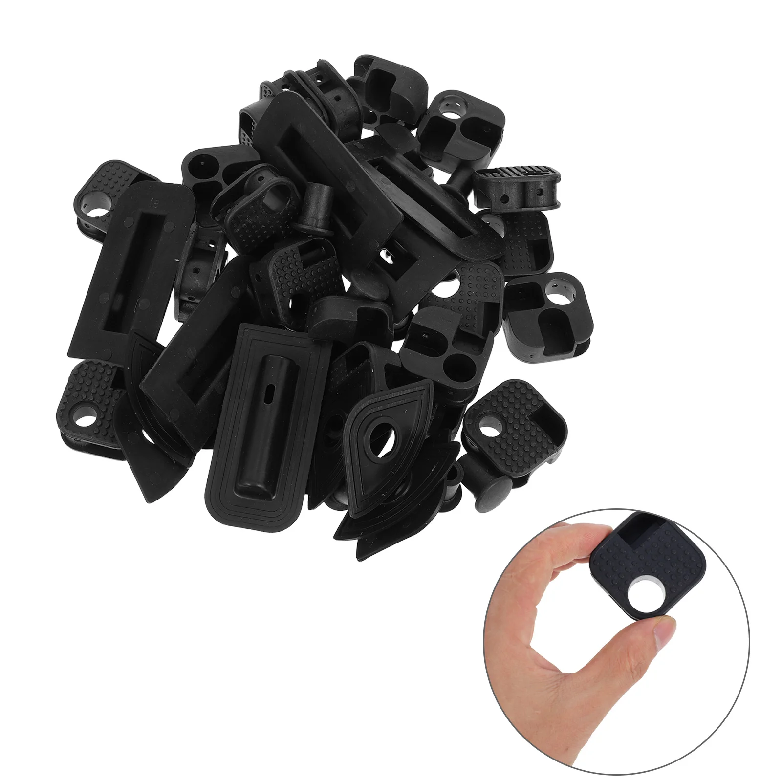 

3 Sets Foldable Camping Chair Accessories Replacement Parts Chairs Folding Beach Attachment