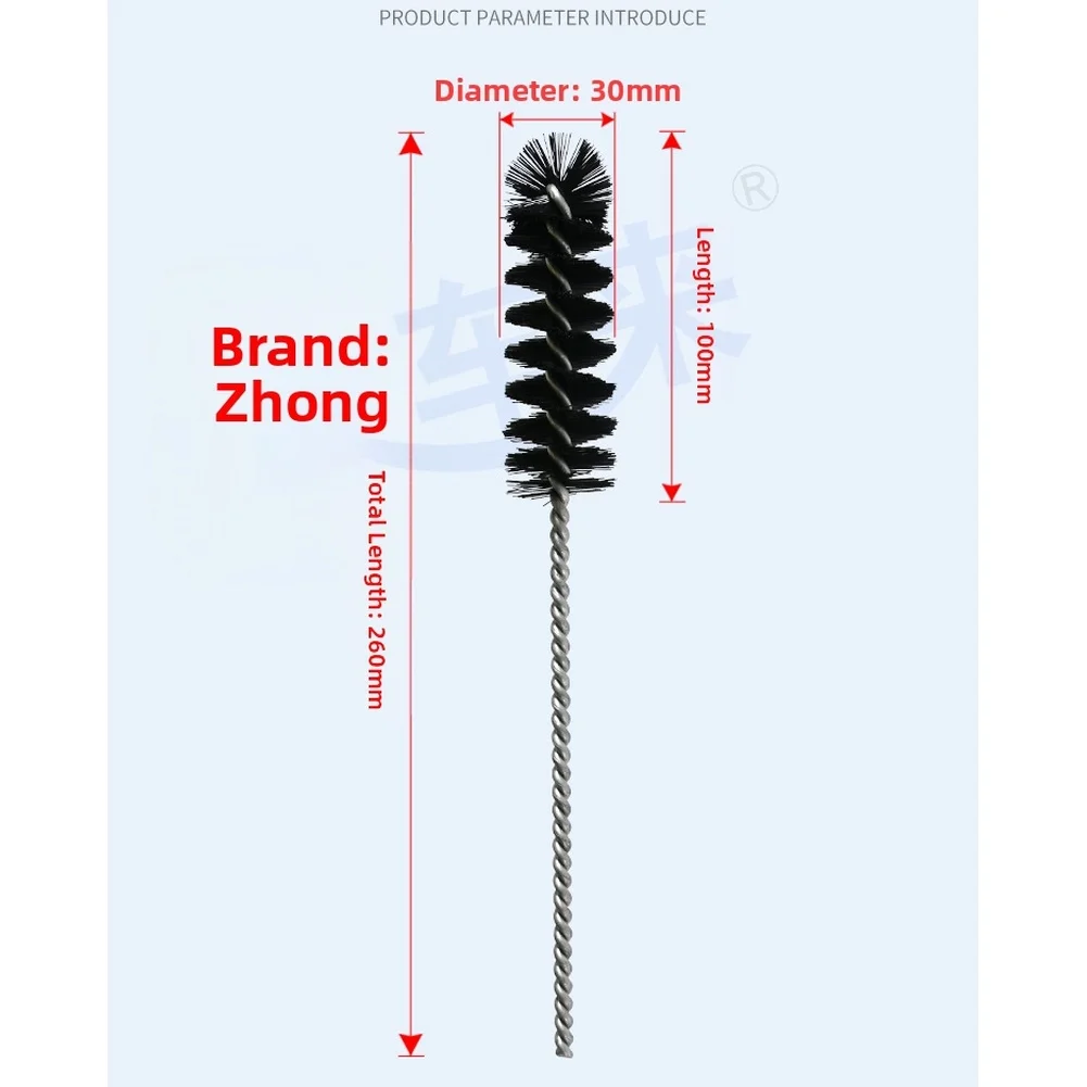1Pcs Car Nylon Cylinder Carbon Deposit Cleaning Brush For Car Engine Intake Valve Auto Repair Accessories