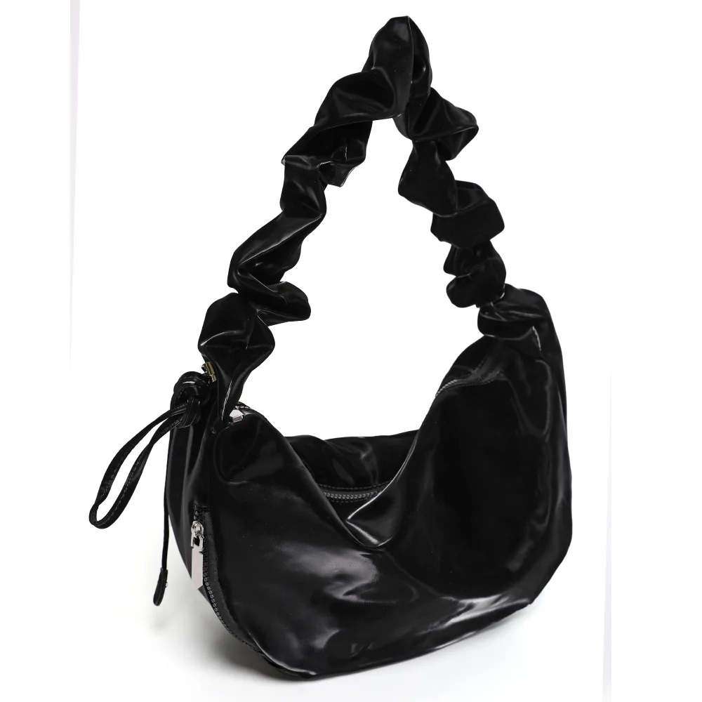 Casual All-match Dumpling Bag, 2026 Summer New Cloud Bag, Soft Leather Large Capacity Women's Shoulder & Underarm Bag