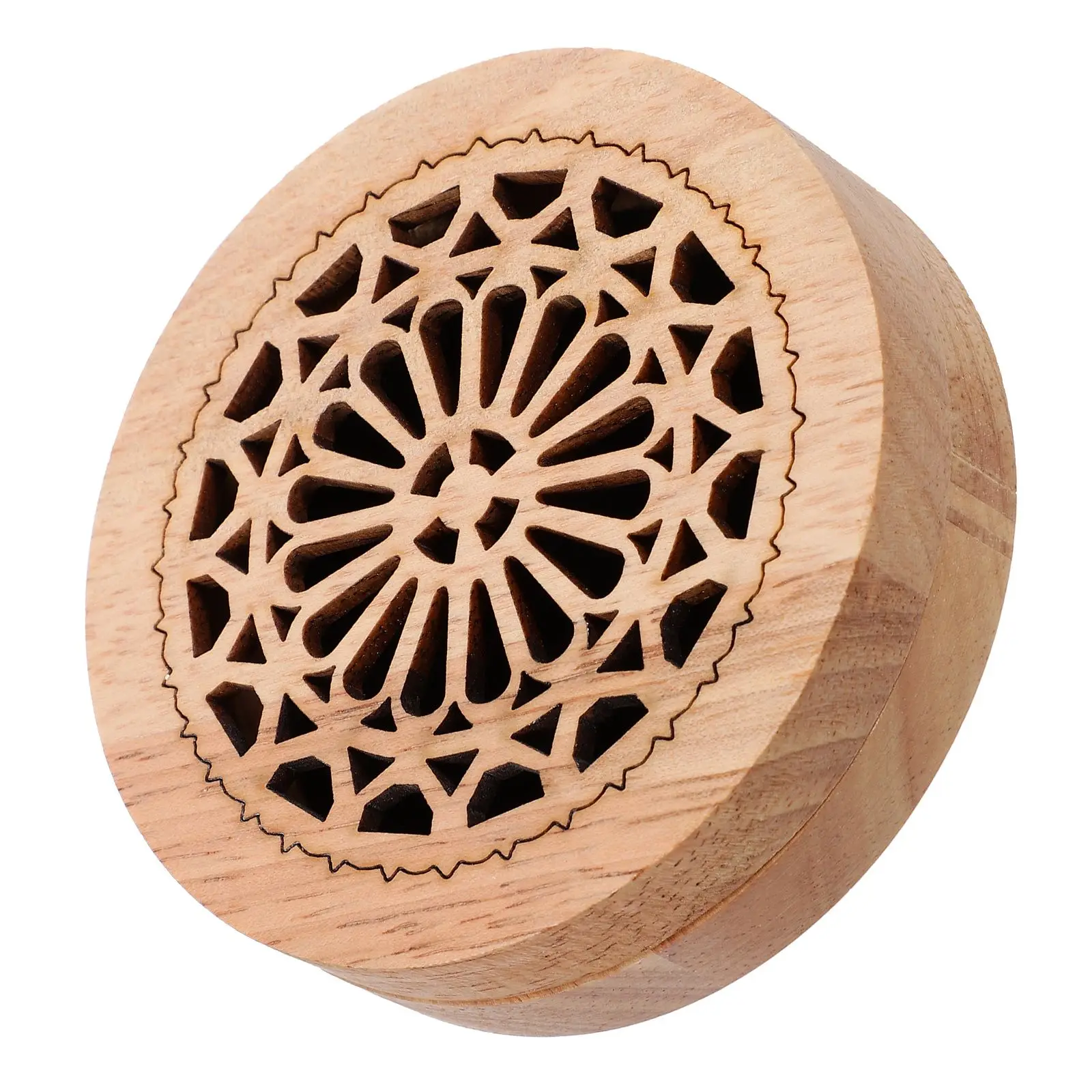

Solid Wood Incense Burner Aromatherapy Box for Home Decor Indoor Ornament Wood Censer Tabletop Scented Cones Holder