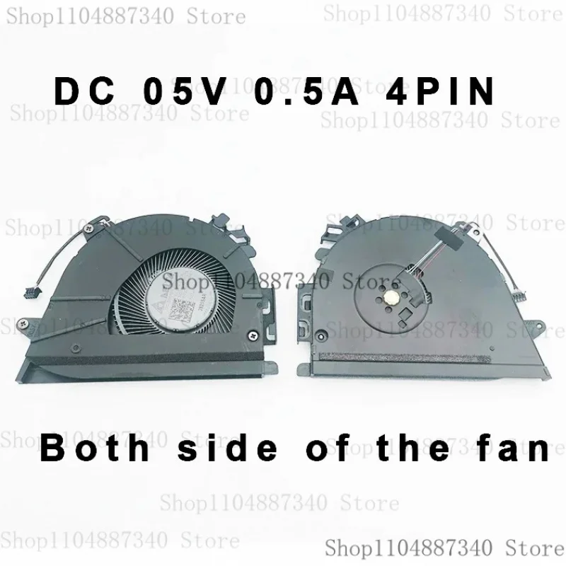 ¡Nuevo radiador enfriador de ventilador para ordenador portátil para HP HSN-145C HSN-149C ND75C40-21C15 6033B 098801 ND75C38-21C14 6033B 0099101