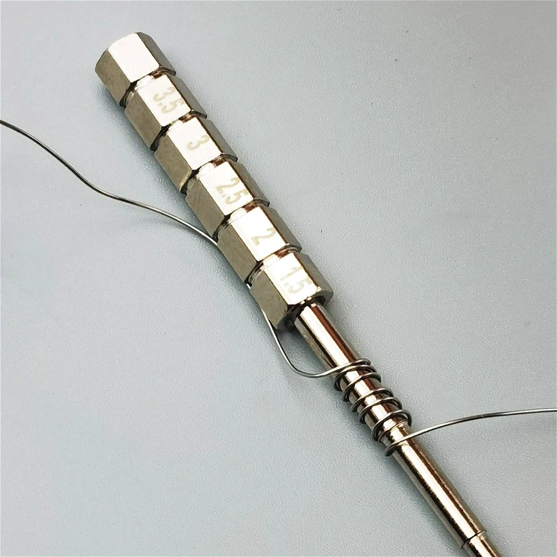 

1PC DIY Multi-functional Wire Winding Tool Stainless Steel Winding Rod Heating Wire Winding Tool