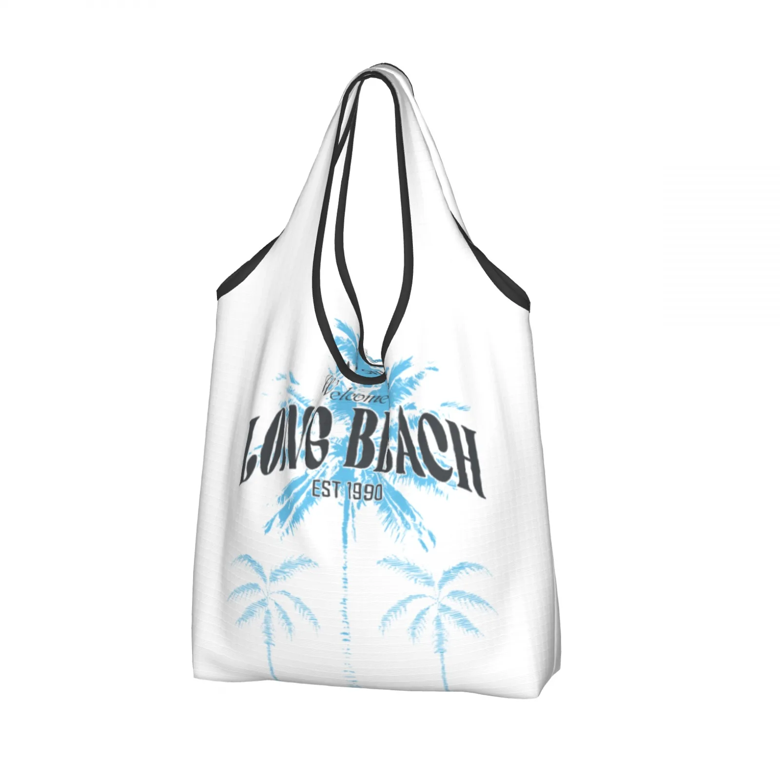 

Длинная пляжная эко-сумка. Удобная, стильная и идеально подходит для любого прогула. Легкие и стильные сумки для покупок на день пляжа.