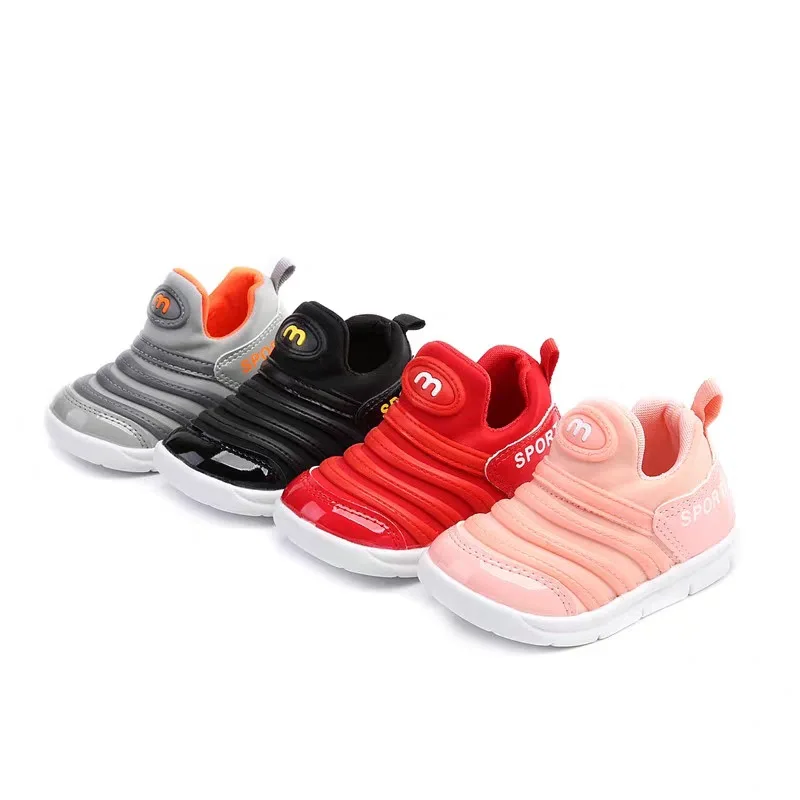 Spring and Autumn Children's Caterpillar Female Baby Learning Walking Shoes Boys' Sports Shoes Breathable Soft Bottom