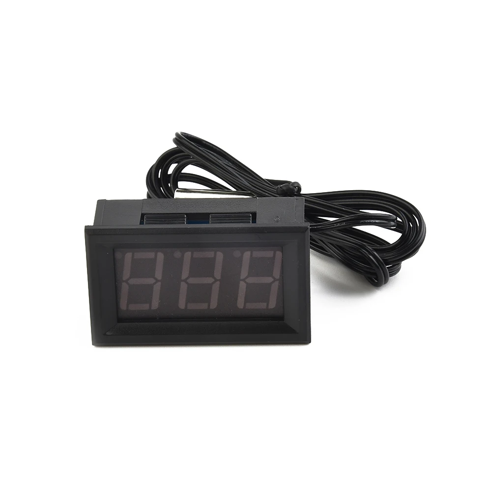 

Aquarium Digital Thermometer Body Temperature Pool Water Tanks Refrigerator DC5V-12V Led Measuring Car Monitoring