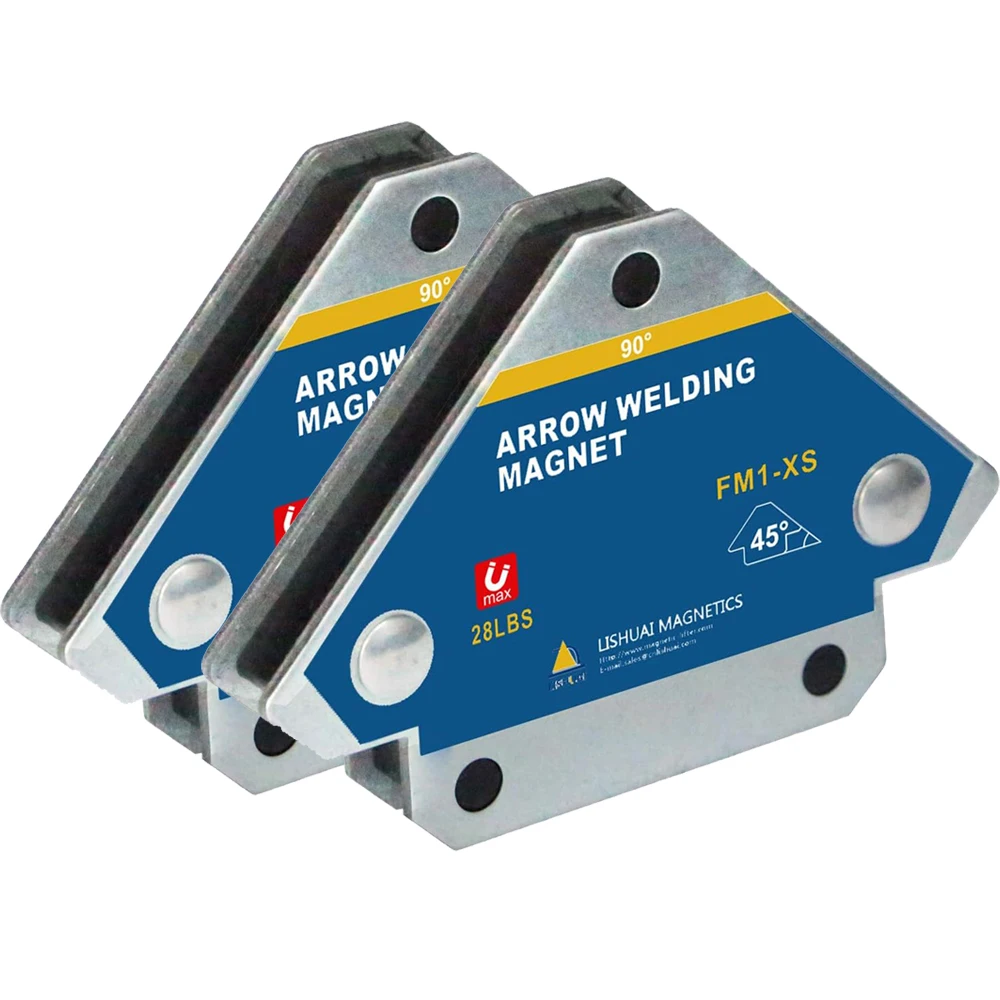 2 PCS/4 PCS Magnetic Welding Holders Angle Solder Arrow Magnet Weld Fixer Positioner Ferrite Holding Auxiliary Locator Tools