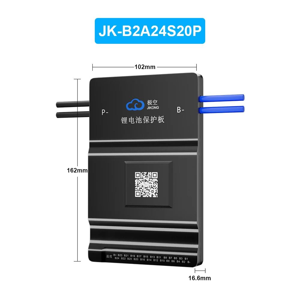 JIKONG 4S 5S 6S 7S 8S 17S 20S 24S 12V 24V 48V Aktives BMS 40A 60A 100A 200A 300A Lifepo4 Li-Ion Lto Batterie Smart BMS JKBMS B1A8S20P B2A8S20P B2A8S30P JIKONG JKBMS B2A20S20P B2A24S30P – Detail 17