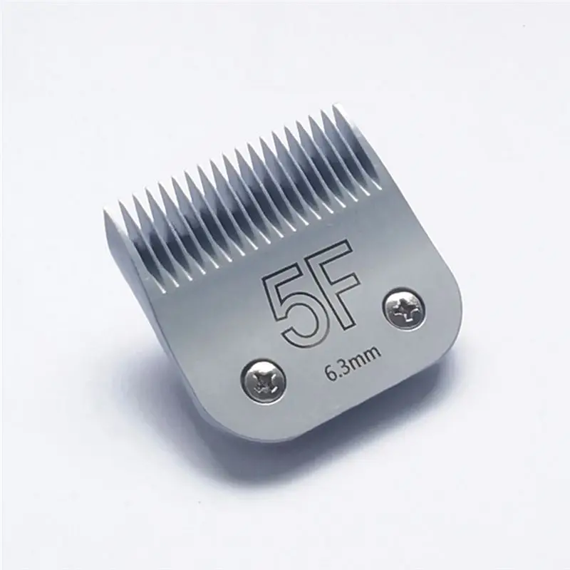 ABJI-5FC 6.3Mm Detachable Pet Dog Grooming Clipper Blade Replacement For Most Andis,Oster A5,Wahl KM10 Series Clipper