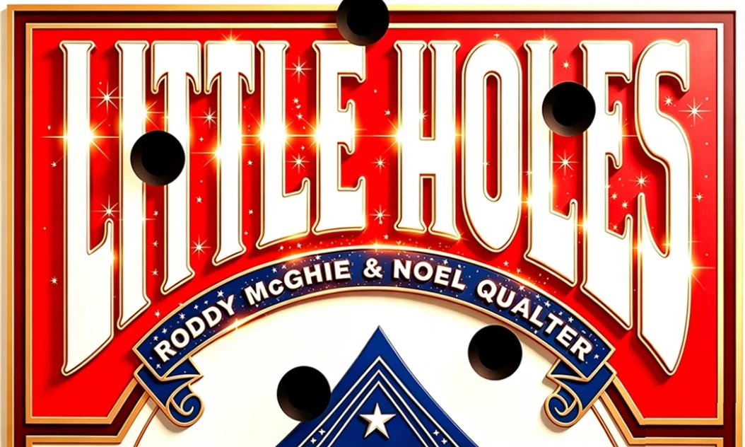 Visual Interactive Card Magic Trick Little Holes by Roddy McGhie Ink Dot Illusion Gimmick Close Up Magic Props for Magicians