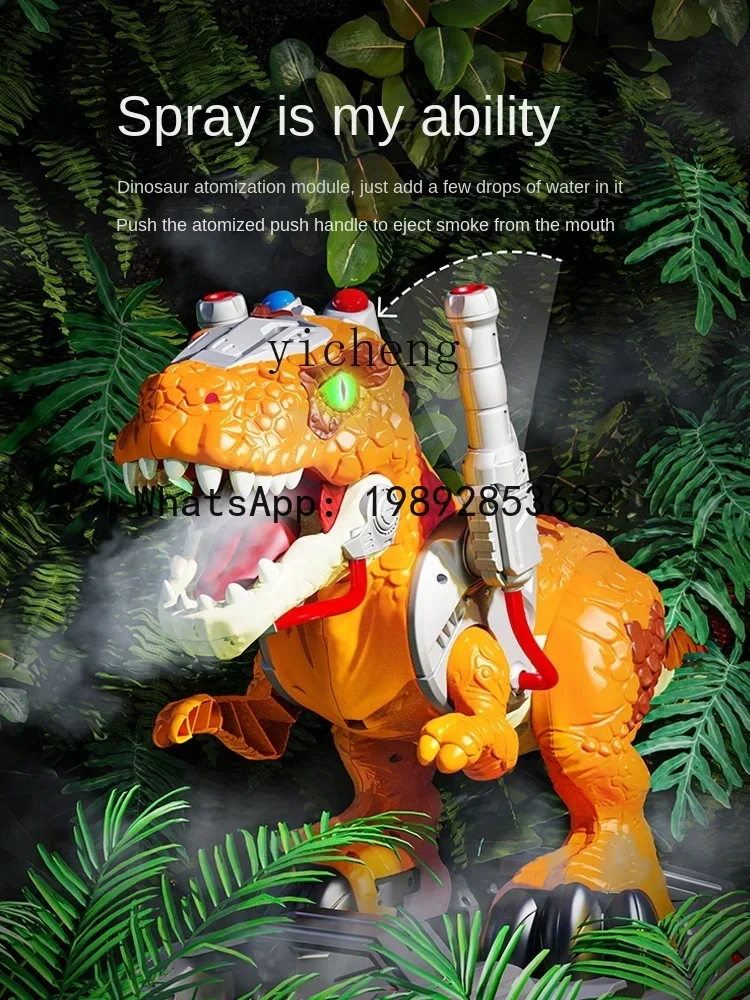 سكوتر ديناصور بخاخ كهربائي للأطفال من AG يمكن للأولاد ركوب كبيرًا #4