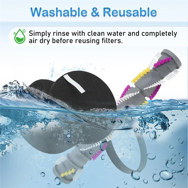 ABVI-запасные части для Bissell Cleanview, поворотный пылесос для домашних животных Crosswave 2252 2254 2486 2489 2488 2252 3197A 3198