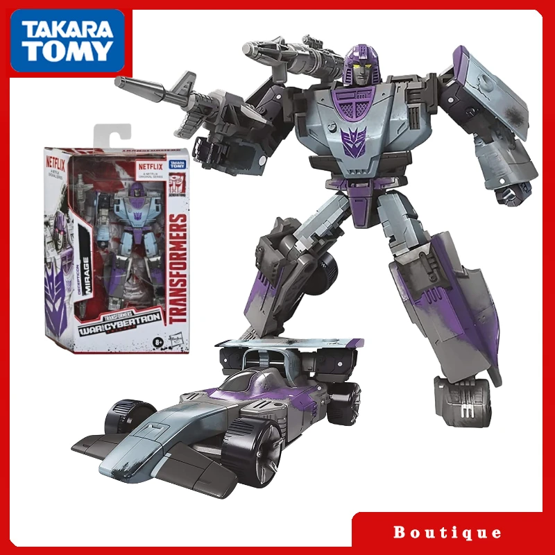 

In Stock Takara Tomy Transformers War for Cybertron Trilogy Netflix Mirage Action Figures Collectible Gifts Classic Hobbies