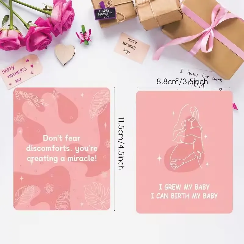 Geboortebevestigingskaarten Zwangerschap Must Haves Positieve motiverende inspirerende citaten voor vrouwen Moeders Ouders Vrienden Volwassenen