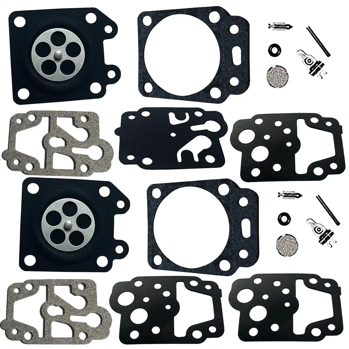 5PCS2X K10-WYC Carburetor Repair Kit Gasket Diaphragm for Walbro WYC Series Ryobi RY30040A 30cc WYC-10-1 WYC-11 WYC-2-1 WYC-3-1