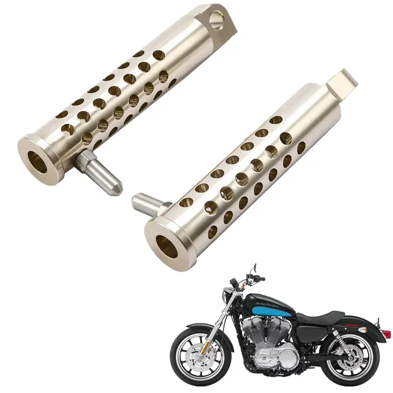 For Harley Sportster XL883L 2007-2010 XR 2008-up XL1200N XL883N 2007-later Aluminum Motorbike Foot Pegs Footrest  Acsessories