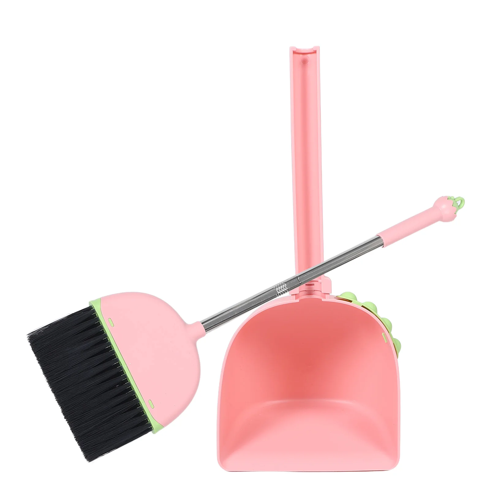 

Kids Cleaning Set: Child-Friendly Broom Dustpan Set Toddler Size Mini Lightweight Bright Colors Educational Play For Boys Girls