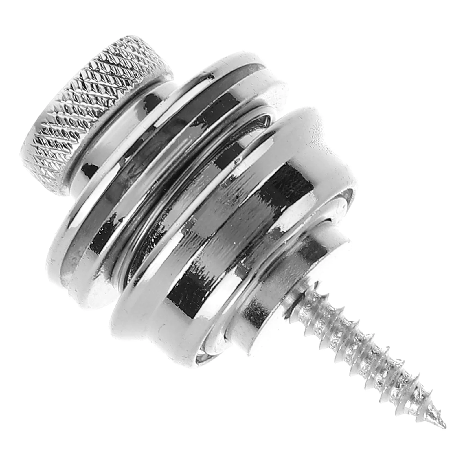 

Guitar Strap Button Replacement Metal Durable Easy Install Anti-Fall Lock for Electric Guitar Bass Strap Bass Straps Peg