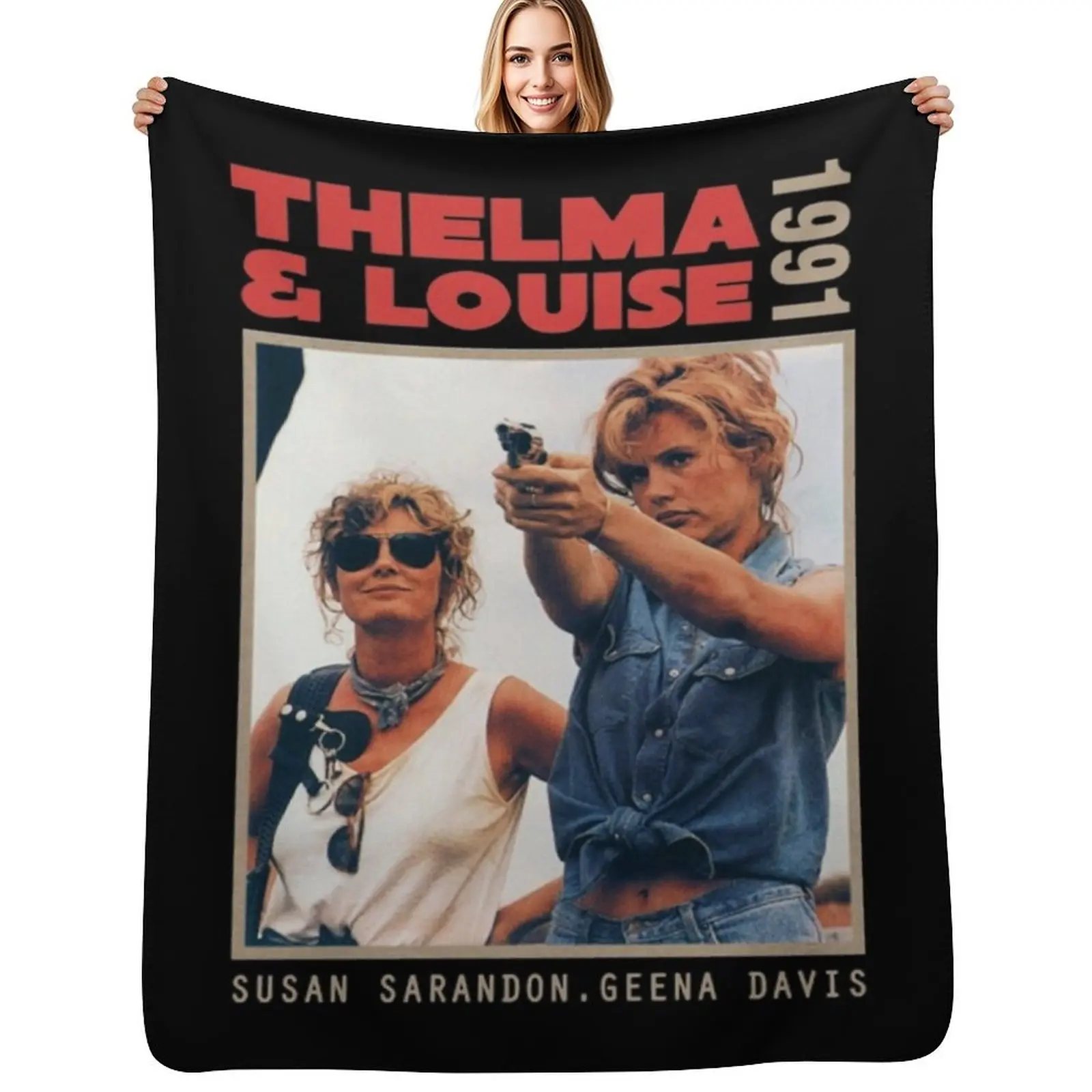 

Thelma And Louise Throw Blanket Weighted Soft Big Flannel Hairy Blankets