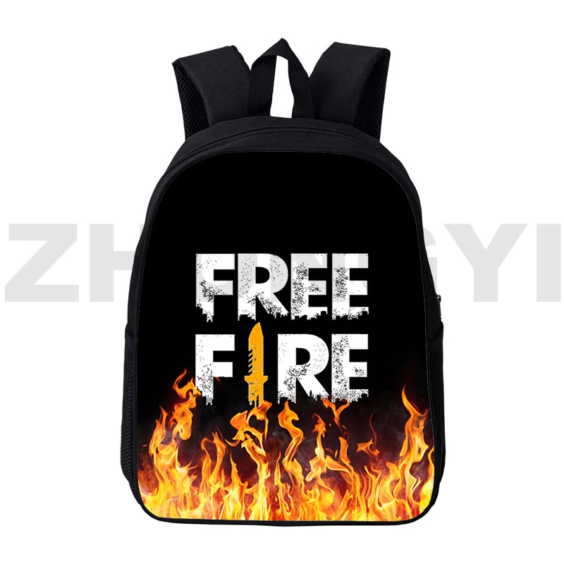 Fashion Free Fire Garena Student Backpack New Game Rucksack 16 Inch Boys School Bag High Capacity 3D Free Fire Travel Mochila