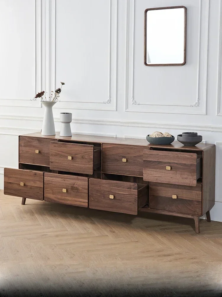 TAO Bench for Bedroom High Solid Wood Light Luxury Living Room Storage