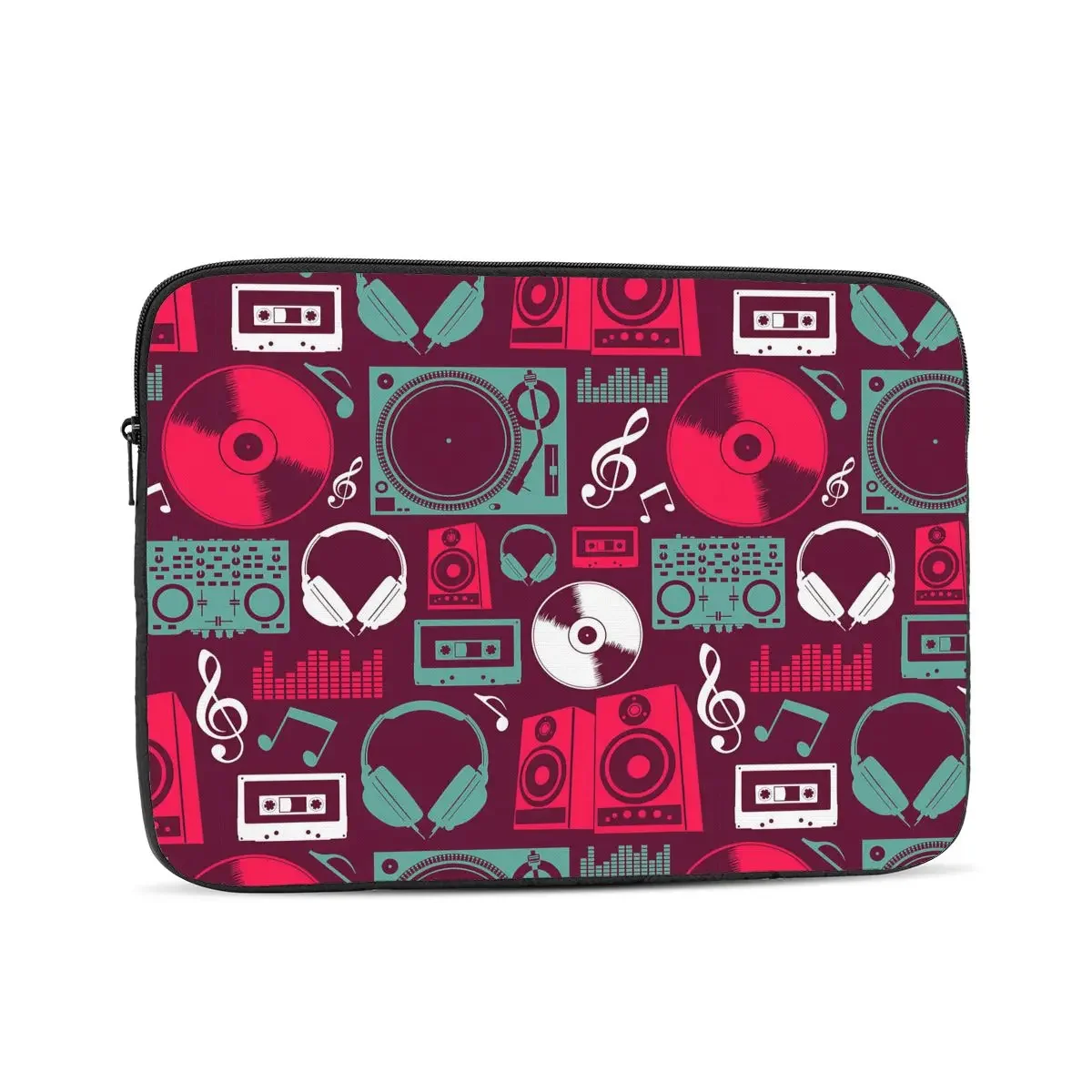 Musical Seamless Padrão Laptop Cover, caixa do computador, bolsa de manga, tampa portátil, Fundas Pouch