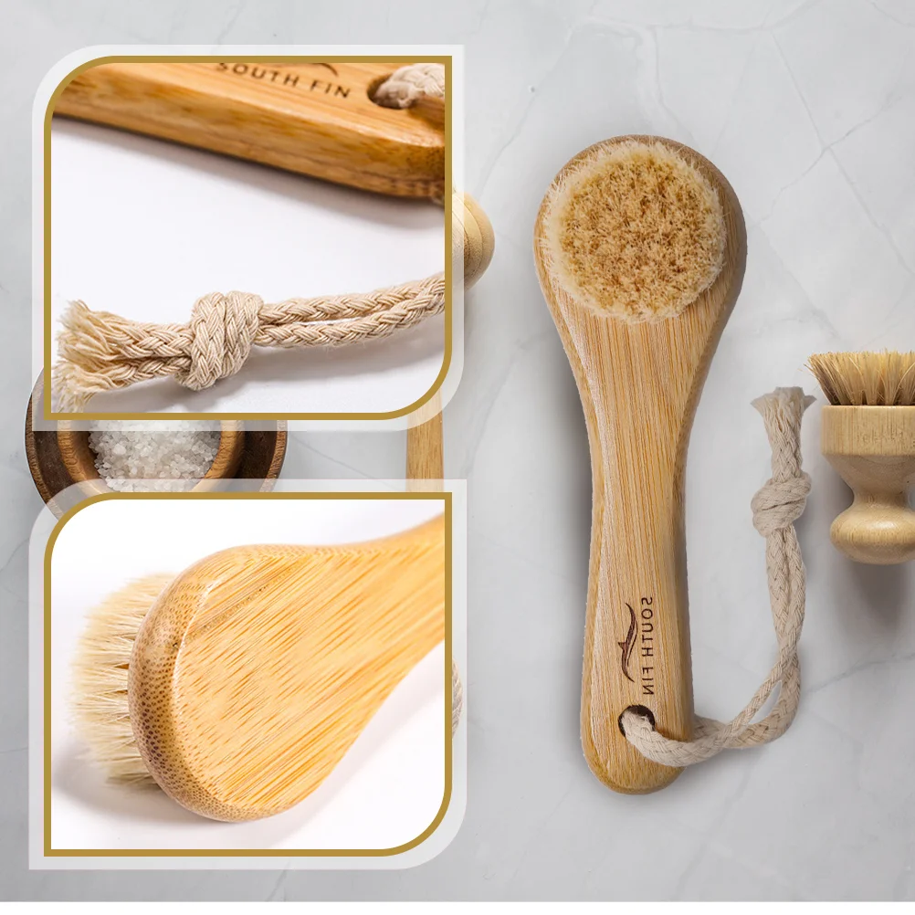 Horse Hair Face Brush Home Facial Cleaning Wash Makeup Manual Exfoliating Deep Women Cleansing Miss Cleanser