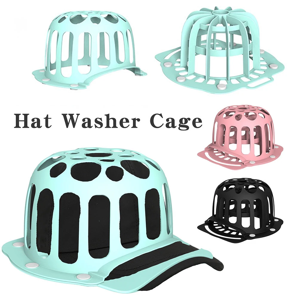 Hat Washer Cage Baseball Cap Washer Frame Cap Washing Frame Hat Washing Holder for Curved Hats