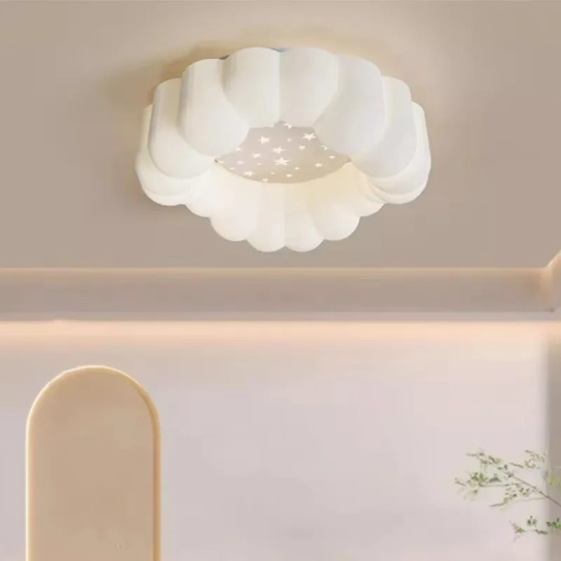 Morden Clouds Starry Sky LED Ceiling Lights Bedroom Light Dreamy Warm Romantic Boys Girls Bedroom Children's Room Ceiling Lamps