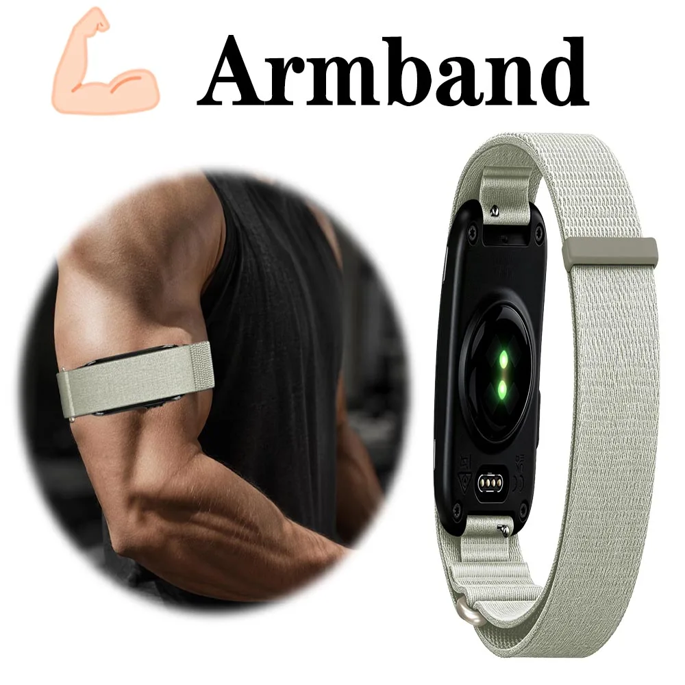 Premium nylon bicepsarm-/polsband voor Garmin CIRQA Smart Band Strap Fitness Tracker-band voor Garmin CIRQA Smart Band-accessoire