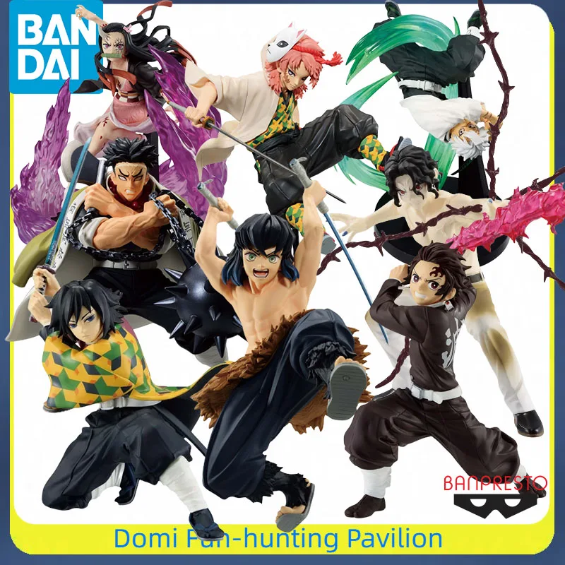 

Bandai Original BANPRESTO VIBRATION STARS Demon Slayer Аниме Фигурка Kamado Tanjirou/Kamado Nezuko/Sabito Экшн-модель Подарки Игрушки