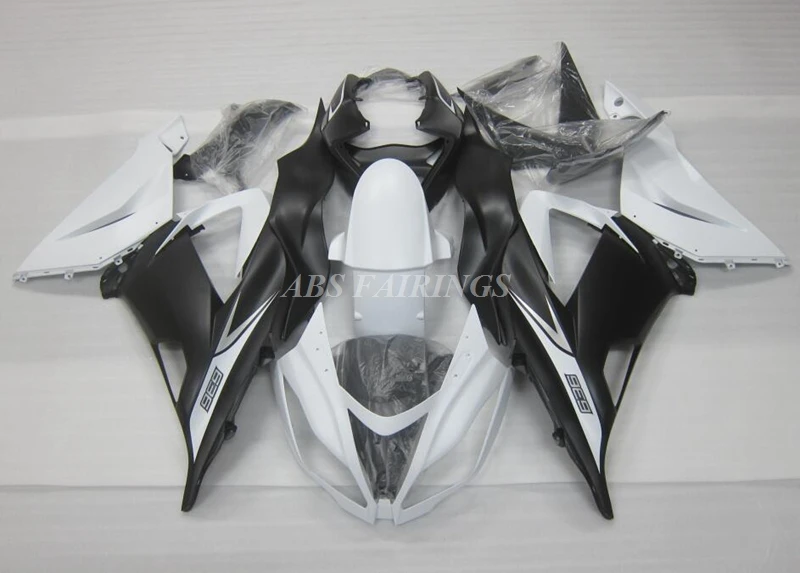 New ABS Fairings Kit Fit For KAWASAKI ZX-6R 13 14 15 16 17 ZX6R 636 2013 2014 2015 2016 2017 2018 Bodywork Set White Matte