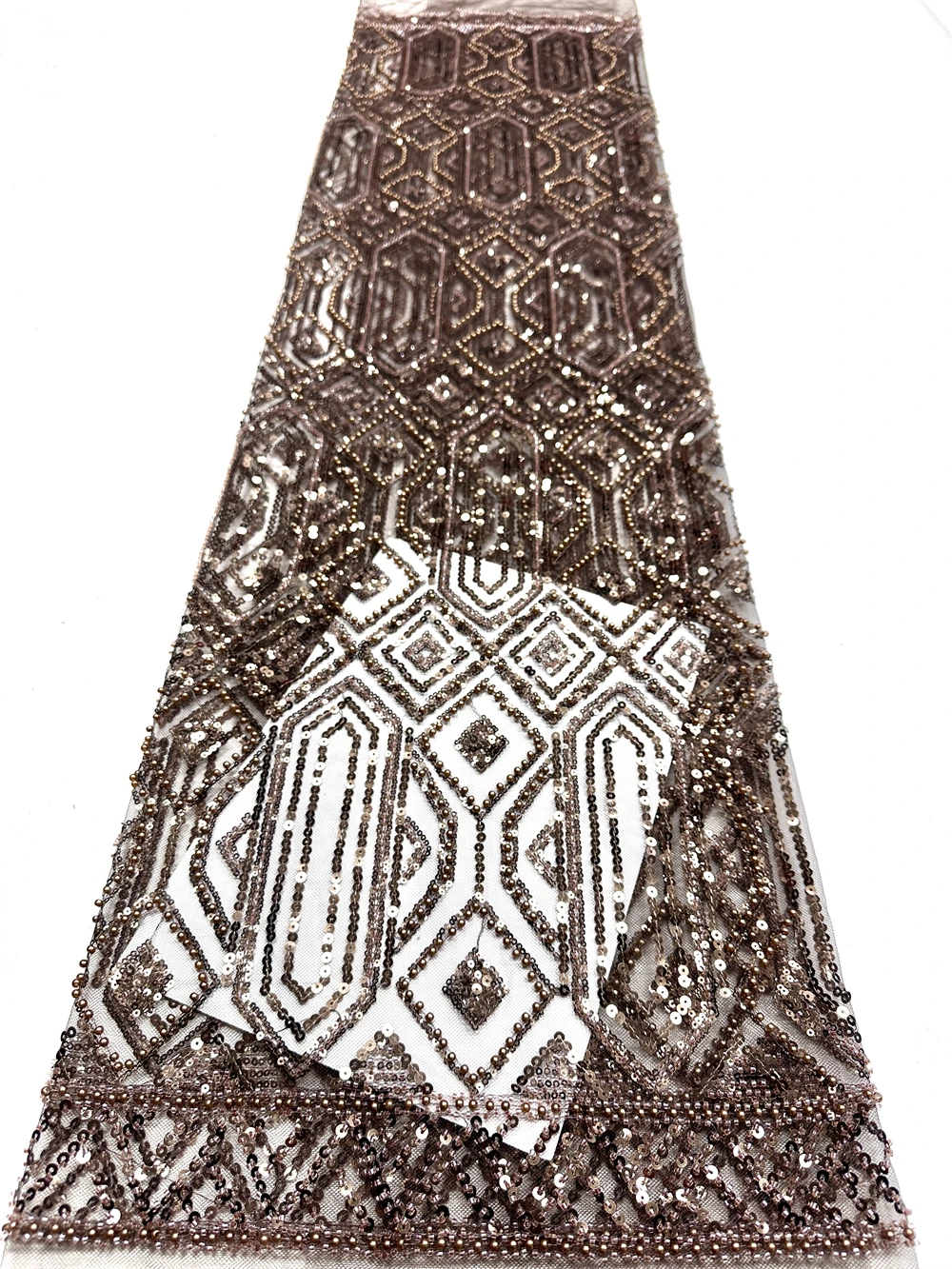 

Элитная африканская ткань с пайетками для свадебного платья, вышивка бисером, французский тюль, нигерийский материал, высокое качество 2026