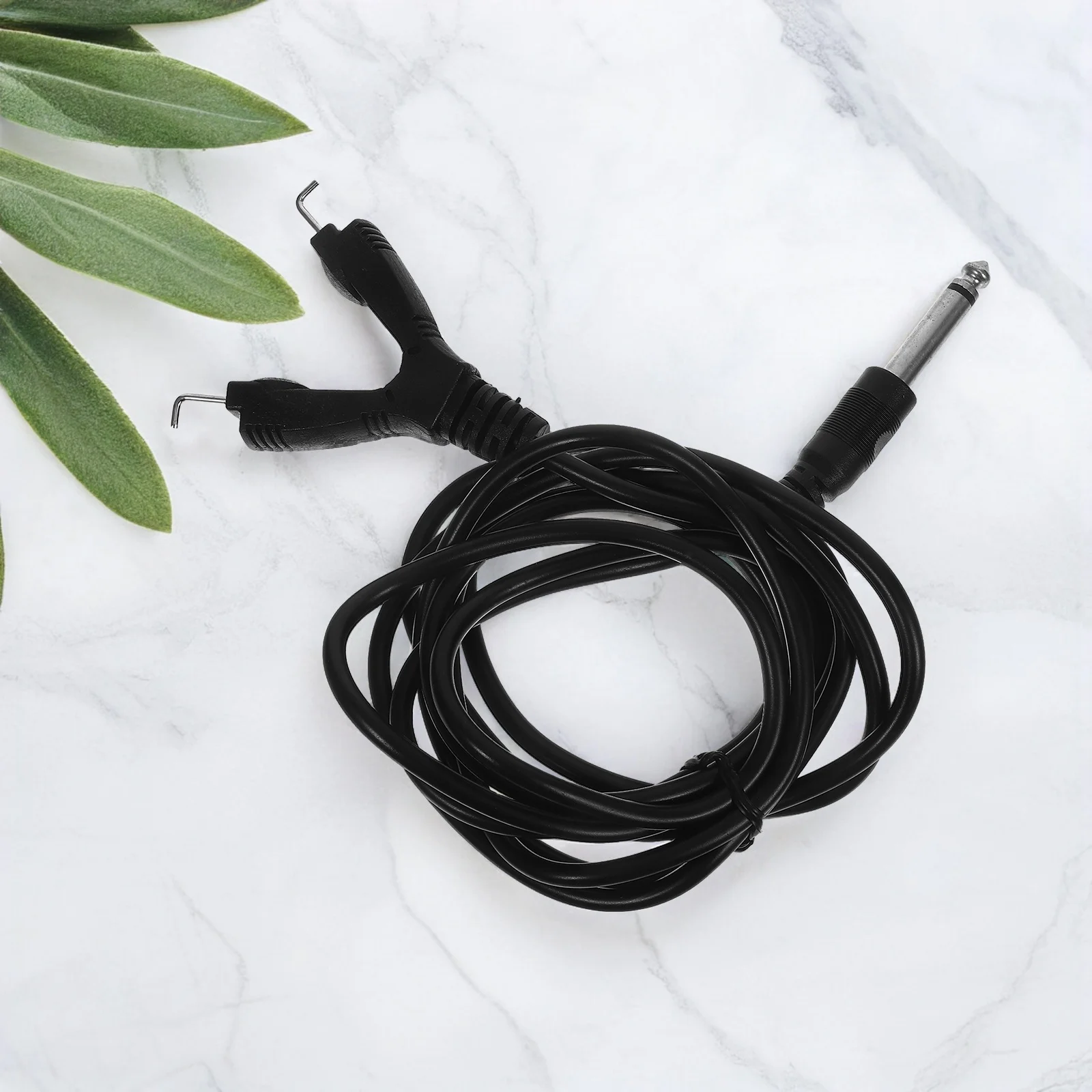 

2.5M Cords Silicone Heavy Duty Machine Power Supply Copper For Tattoo Equipment Black 250Cm Strong Clip Wire Tattoo Machine