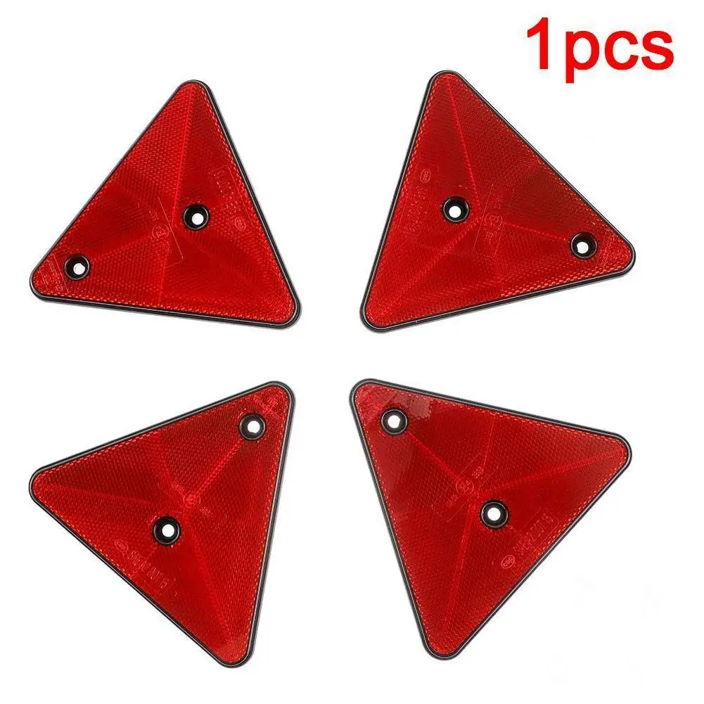 1pcs Triangle Warning Reflector Truck Stop Warning Sign Vehicle Stop Safety Reflector Red Sign Board ﻿Accessories