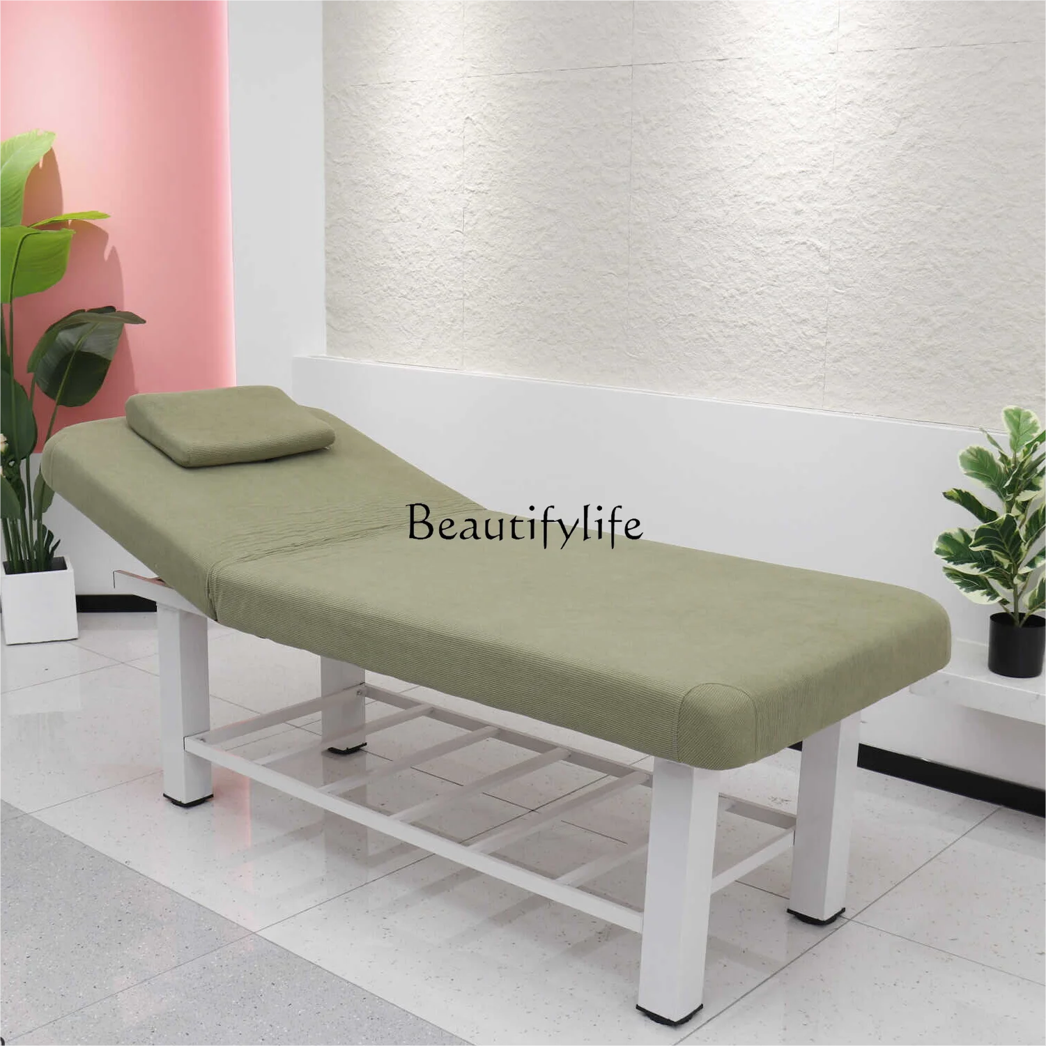 

Household Moxibustion with Hole Facial Bed Folding Physiotherapy Body Tattoo Care Massage Couch